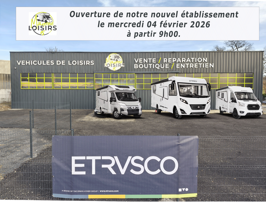 Ouverture de notre nouvel &eacute;tablissement