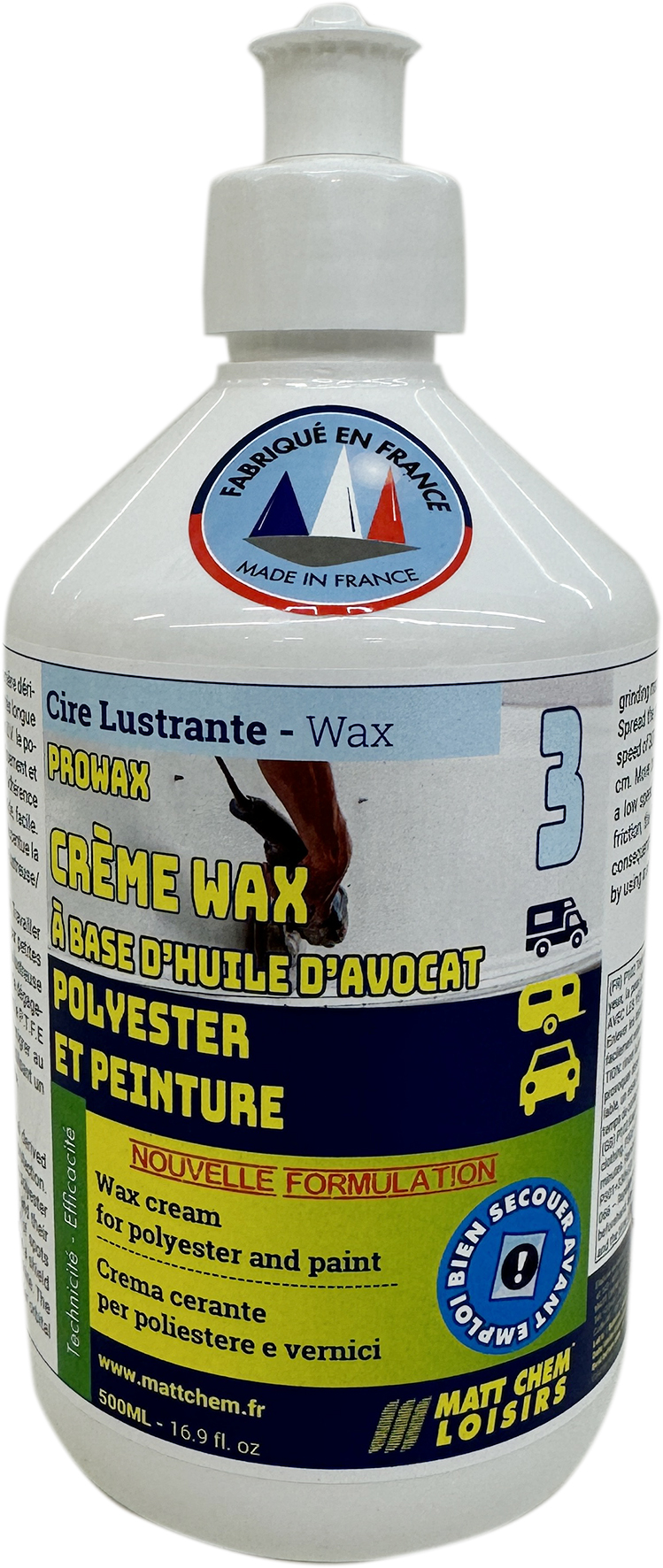  PROWAX FLACON 500 ML