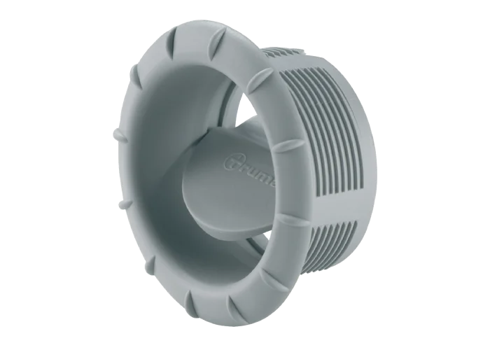  BOUCHE DE SORTIE A CLAPET - GRIS