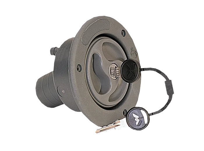  COUPELLE COURTE A CLE + BOUCHON O 40 MM - NOIR