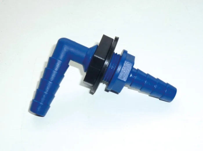  RACCORD UNIVERSEL COUDE POUR TUYAUX DE O 10 ET 12 MM