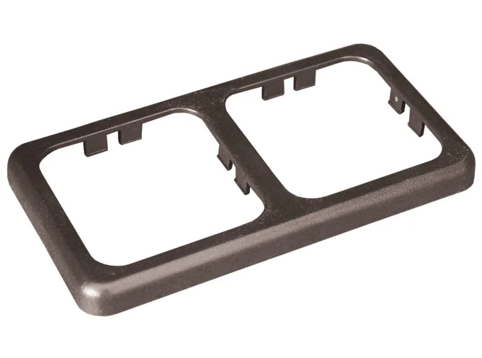  CACHE DE FINITION POUR 2 MODULES - GRIS FONCE