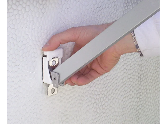  PATTE DE FIXATION LATERALE (X2) - PLASTIQUE