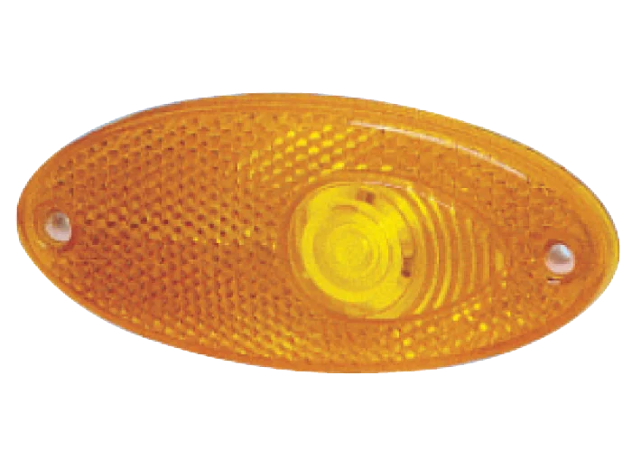  1 FEU LATERAL ORANGE ENCASTRA.