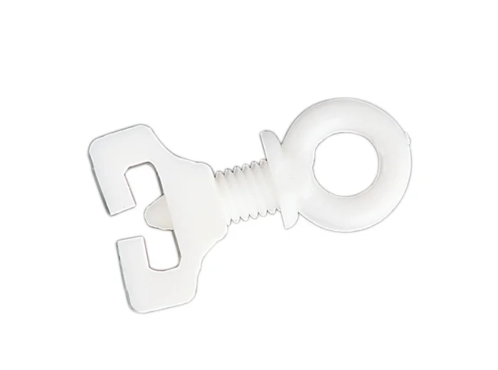  2 EMBOUTS POUR RAIL RIDEAU EN I