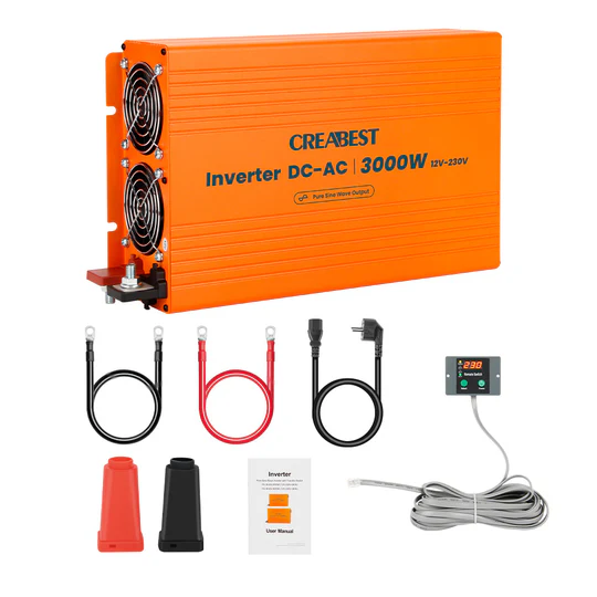  PURE SINE INVERTER 3000W WITH RCD