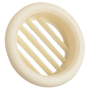  GRILLE PLASTIQUE O30 CREME