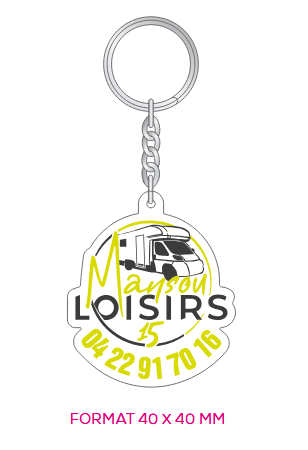 PORTE CLEFS MANSOU LOISIRS 15