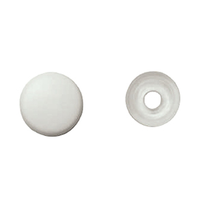  BLISTER DE 20 CACHE-VIS BLANCS AVEC EMBASE DIAM. 11MM