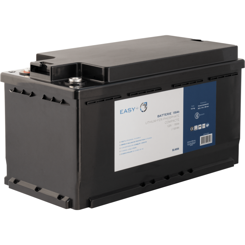  BATTERIE LITHIUM CONNECTEE 150AH EASY +