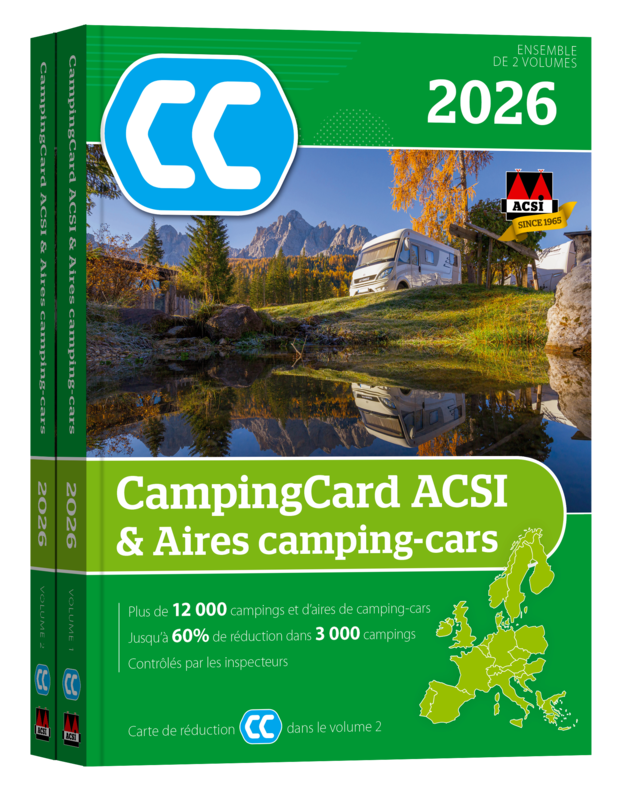  CAMPINGCARD ACSI &AMP; AIRES CAMPING-CARS 2026