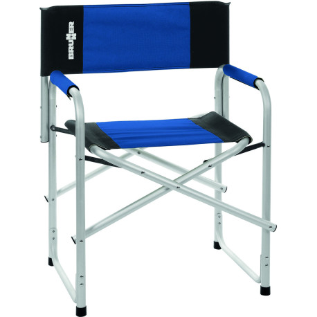  FAUTEUIL DIRECTEUR BRAVURA NOIR ET BLEU