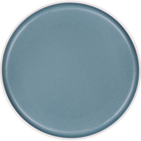  ASSIETTE PLATE DOLOMIT BLEU O 25 CM STONE TOUCH ANTIGLISSE BRUNNER