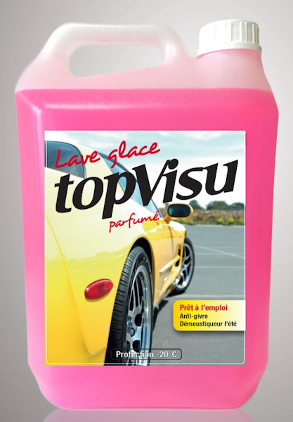 TOP VISU SANS METHANOL - PARFUME ROSE ETE - DEMOUSTIQUEUR 5 LITRES