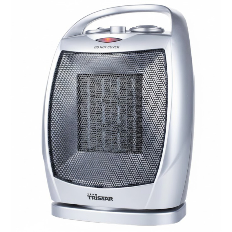  CHAUFFAGE CERAMIQUE OSCILLANT 1500 W 3 POSITIONS AVEC POIGNEE