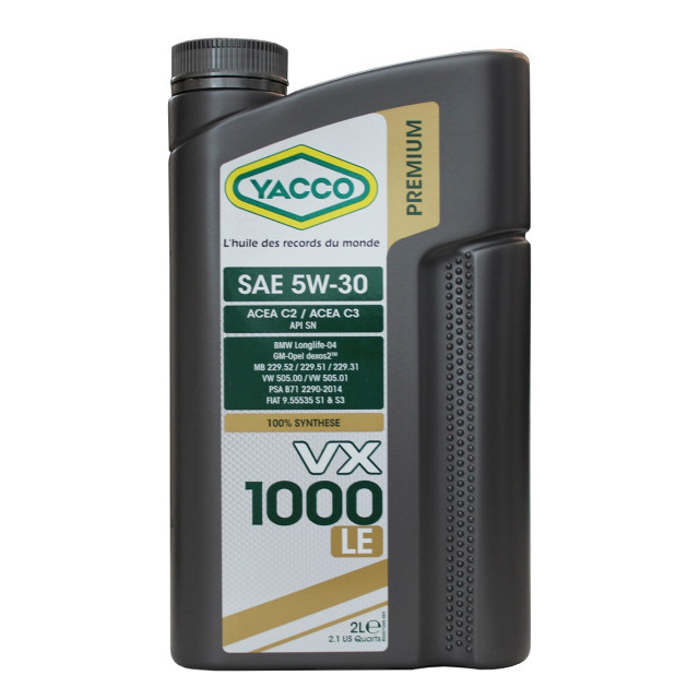  HUILE SAE 5W30 VX 1000 LE BIDON 1L