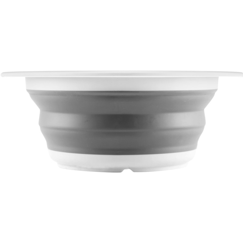  PASSOIRE RETRACTABLE COLANDER FOLD-AWAY GRIS ET BLANC O 22 CM - BRUNNER