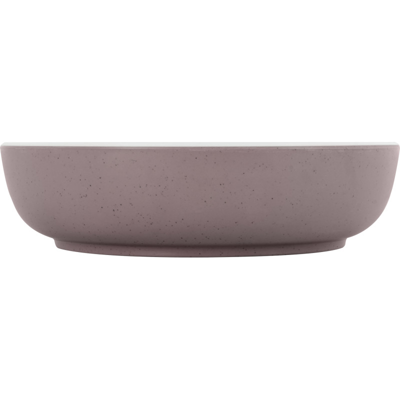  ASSIETTE CREUSE DOLOMIT ROSE O 20 CM STONE TOUCH ANTIGLISSE - BRUNNER