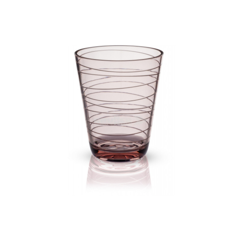  VERRE ONDA ROSE 30 CL - BRUNNER