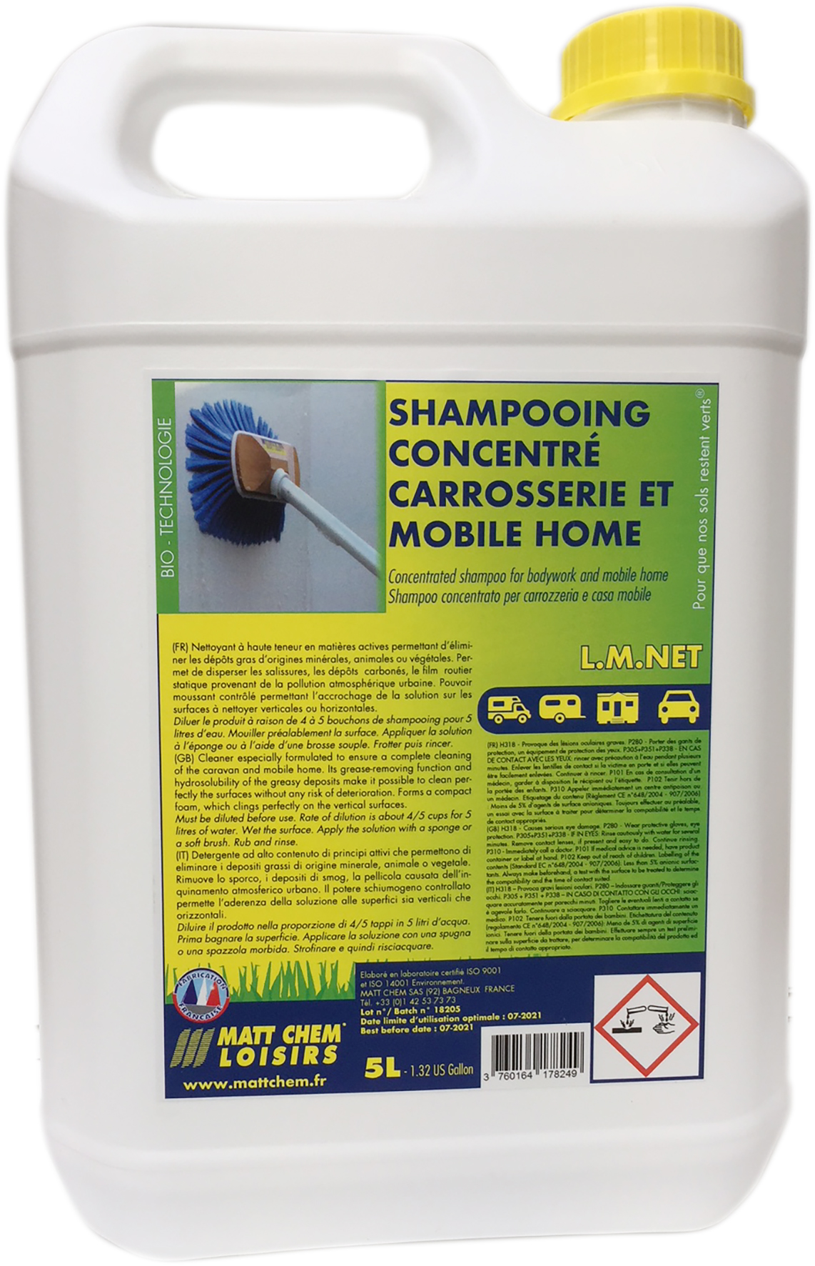  L.M.NET BIDON 5 LITRES