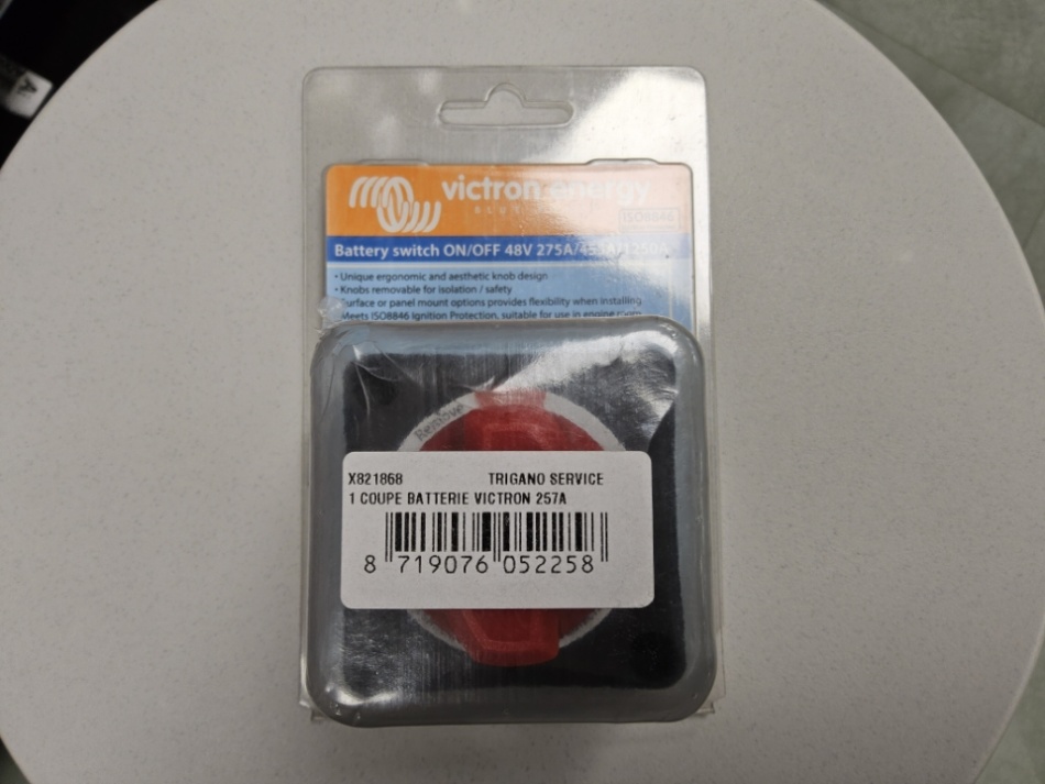  1 COUPE BATTERIE VICTRON 257A